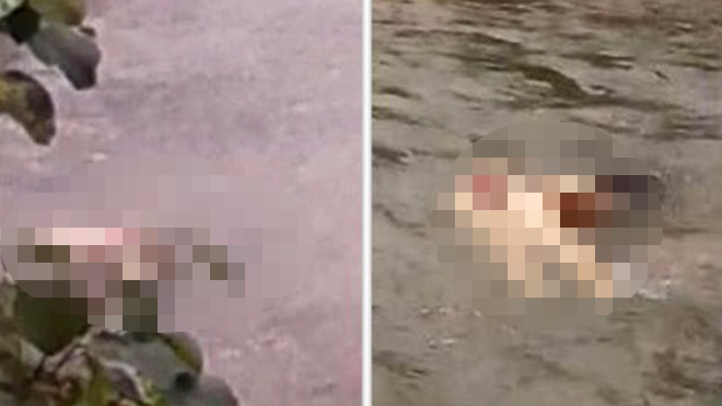 Hiện trường nơi phát hiện thi thể nạn nhân