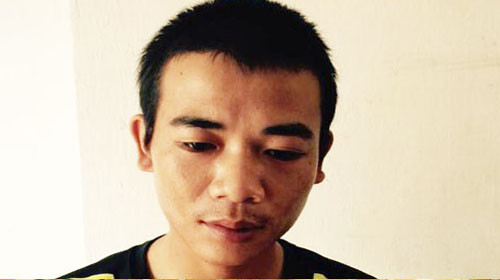 Nghi can Cao Đình Nam. Ảnh: T. Thanh.