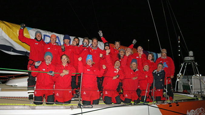 Đội Đà Nẵng – Việt Nam khi về đích Albany, Tây Úc sau. Ảnh: Sở TTTT thành phố Đà Nẵng cung cấp. 