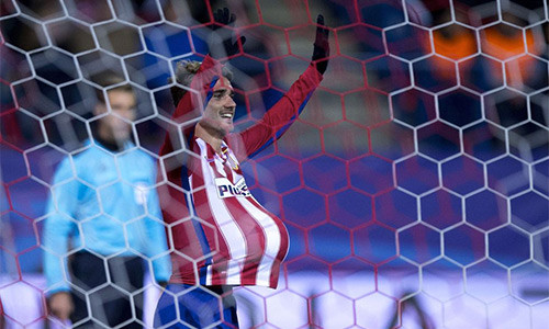 Griezmann tiếp tục là hung thần của Galatasaray. Ảnh: AFP.