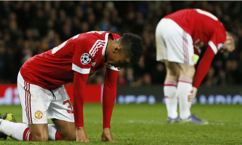 Man Utd thiếu sắc bén để đánh bại PSV. Ảnh: Reuters.
