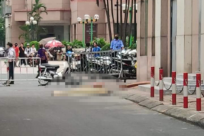 Hiện trường vụ việc.