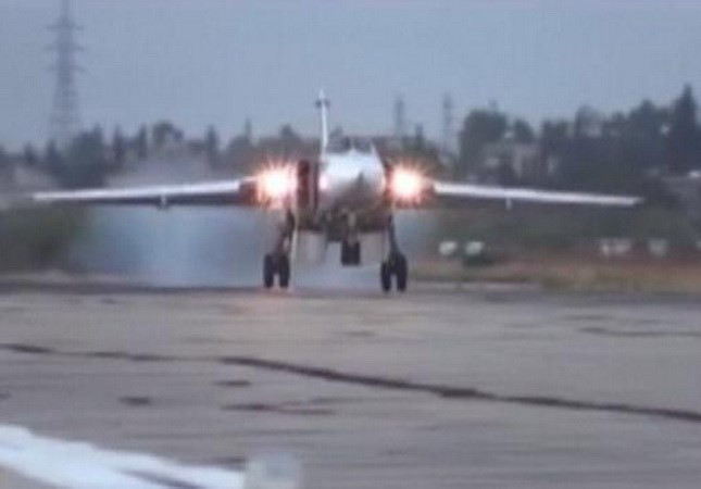 Máy bay chiến đấu của Nga hỗ trợ quân đội Syria. (Nguồn: Reuters)