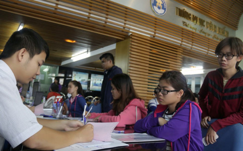 Nhiều trường “sốc” vì thiếu quá nhiều chỉ tiêu và điều này nằm ngoài dự kiến của trường trong mùa tuyển sinh năm nay. Ảnh: VOV. 