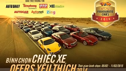 Lộ diện những xe ôtô được yêu thích tại Việt Nam