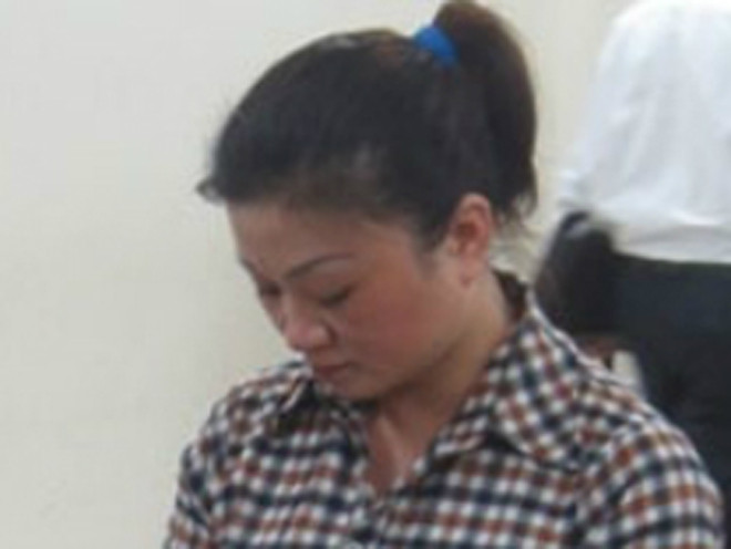 Siêu lừa Nguyễn Thị Hạnh tại tòa.