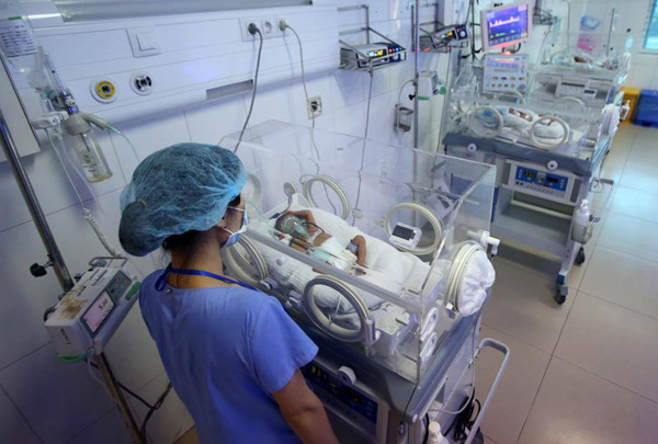 Phòng chăm sóc trẻ sinh non tại Bệnh viện Sản Nhi Bắc Ninh. Ảnh: Ngọc Thành - Vnexpress 