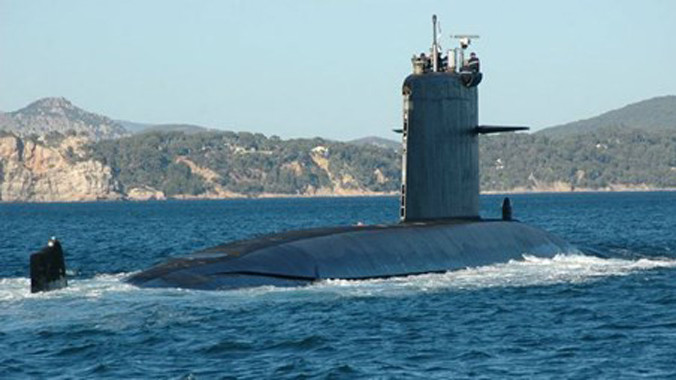 Tàu ngầm Pháp đánh chìm tàu sân bay của Mỹ trong cuộc tập trận. Ảnh: Wikipedia