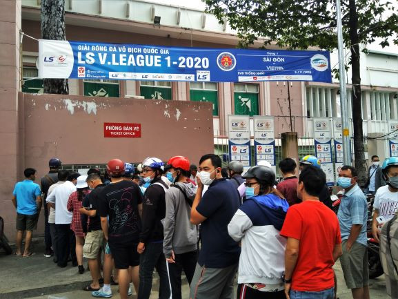 Sân Thống Nhất cháy vé trận cầu đinh Sài Gòn vs Viettel