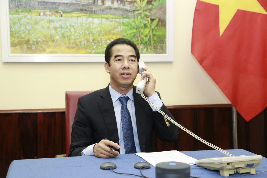 Thứ trưởng Tô Anh Dũng. (Ảnh: Mofa)