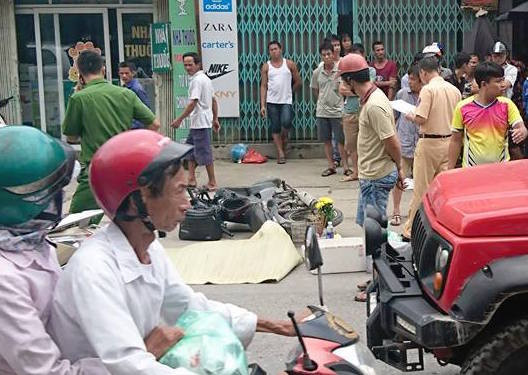 Hiện trường vụ việc. Ảnh: Facebook