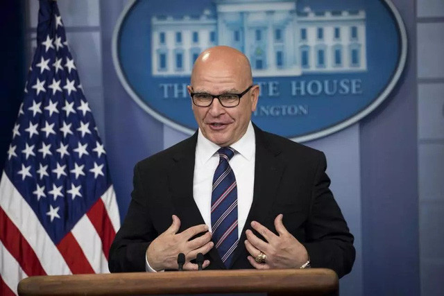 Cố vấn an ninh quốc gia Nhà Trắng H.R. McMaster (Ảnh: New York Times)