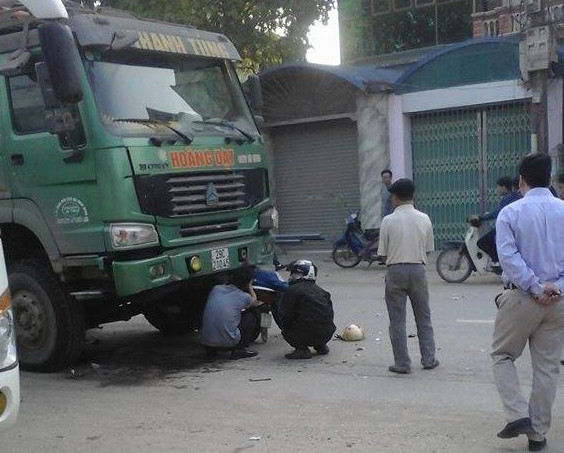 Hiện trường vụ tai nạn. Ảnh: Otofun.