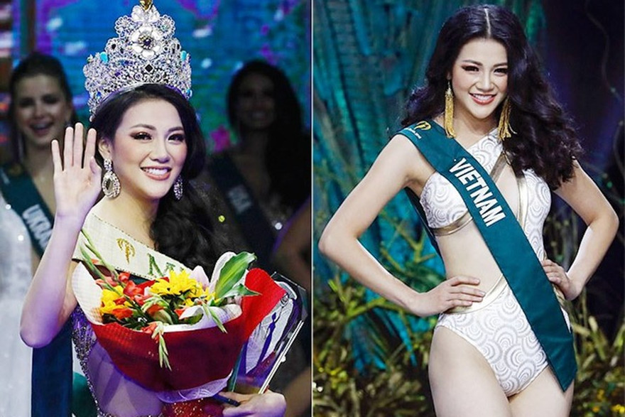 Hoa hậu Trái đất Phương Khánh.