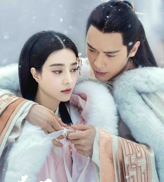 Cao Vân Tường đóng cùng Phạm Băng Băng trong phim "Ba Thanh Truyện"