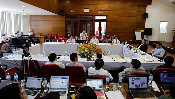 Toàn cảnh buổi tọa đàm.