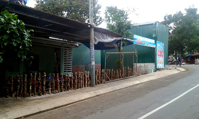 Hiện trường vụ án mạng.