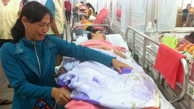 Lập vẫn đang hôn mê đang được theo dõi tại BV Chợ Rẫy.