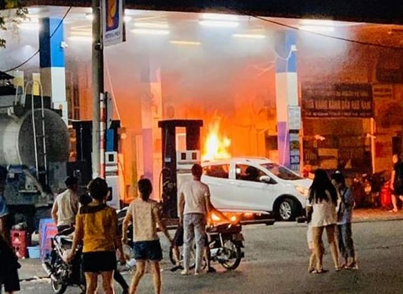 Hiện trường vụ cháy