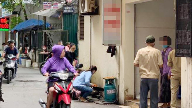 Khu vực xảy ra sự việc.