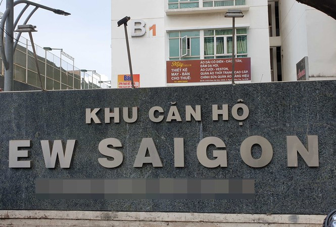 Chung cư nơi ông Bùi Quang Tín tử vong.