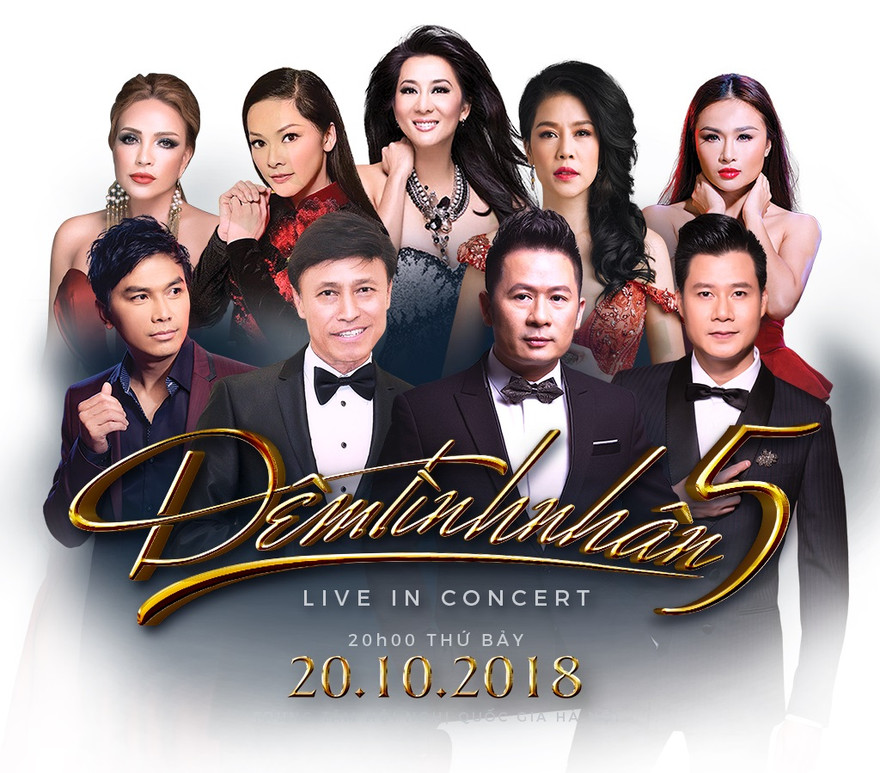 Nhiều chương trình ca nhạc dịp 20/10