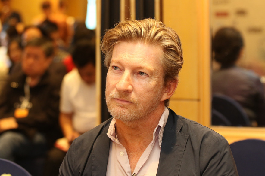 Diễn viên điện ảnh David Wenham "đứng lớp" tại Trại sáng tác trẻ Haniff
