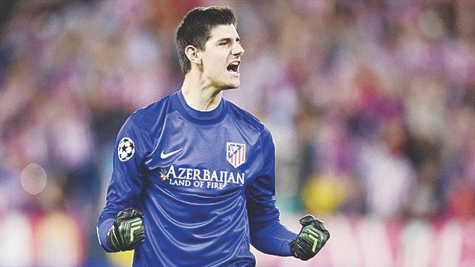 Thủ thành Courtois là người Bỉ hiếm hoi có mặt trong trận chung kết lịch sử.Ảnh: Getty Images