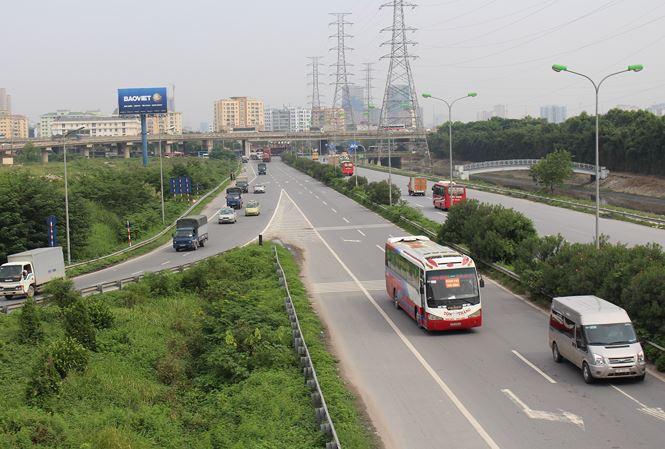 Nút giao Pháp Vân - Cầu Giẽ. Ảnh: Anh Trọng