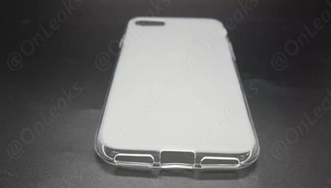 Ốp bảo vệ được cho là của iPhone 7.