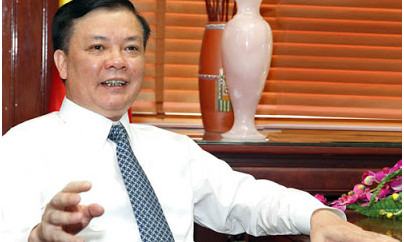 Bộ trưởng Bộ Tài chính Đinh Tiến Dũng.