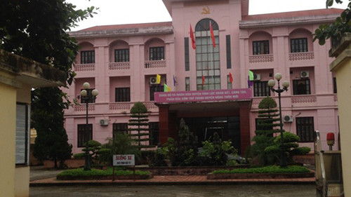 Kẻ gian đột nhập nhiều phòng làm việc ở Huyện uỷ Vĩnh Lộc