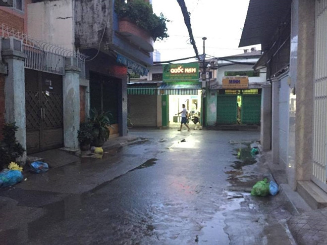 Khu vực nơi xảy ra vụ đánh người vì nghi trộm tài sản