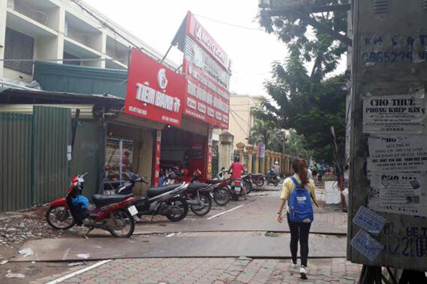 Hiện trường vụ việc