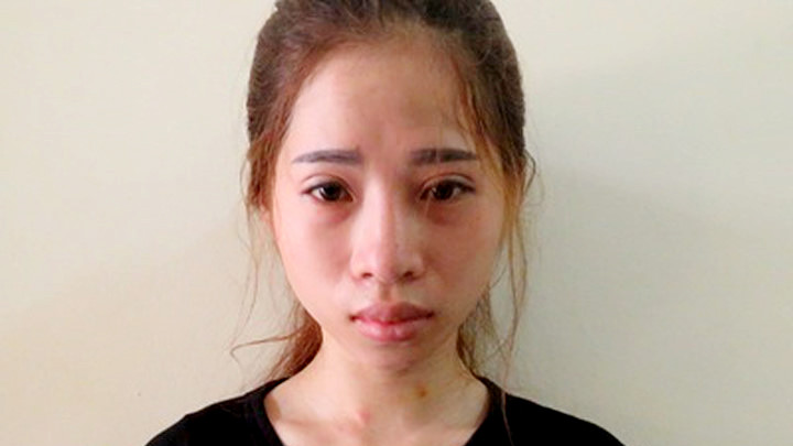 Đặng Thị Hoa tại cơ quan điều tra