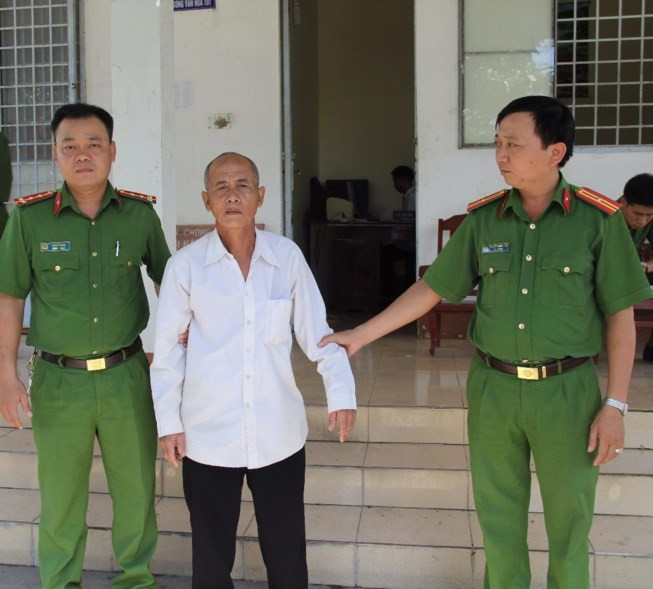 Ông Tiết Văn Tố tại cơ quan điều tra