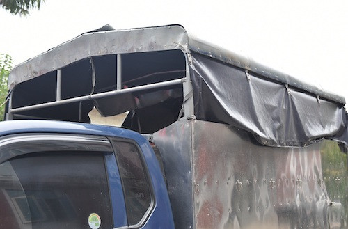 Nóc chiếc xe nơi cất giấu 150 bánh heroin