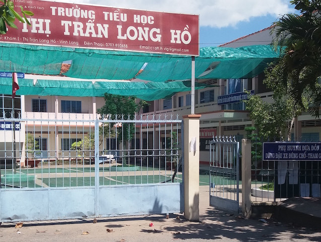 Trường tiểu học, nơi xảy ra vụ việc