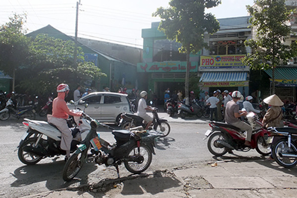 Hiện trường vụ việc