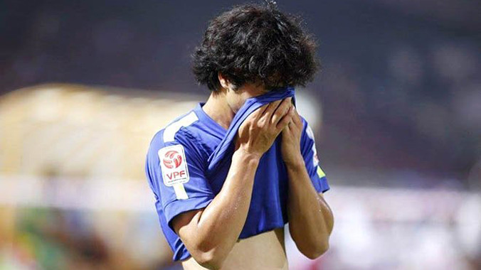 Công Phượng đã chơi đầy thất vọng trước ĐT Long An.