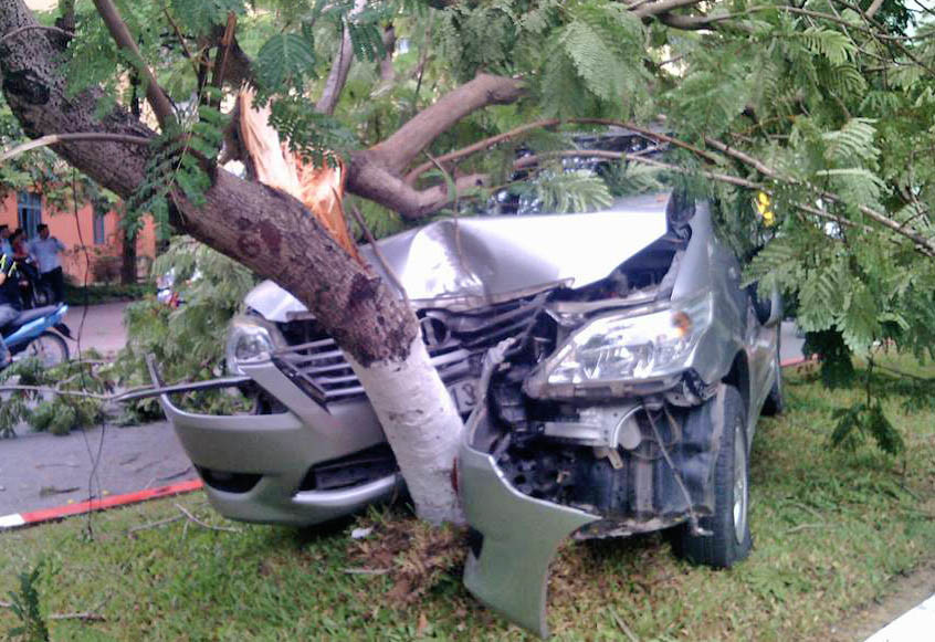 Hiện trường vụ việc.