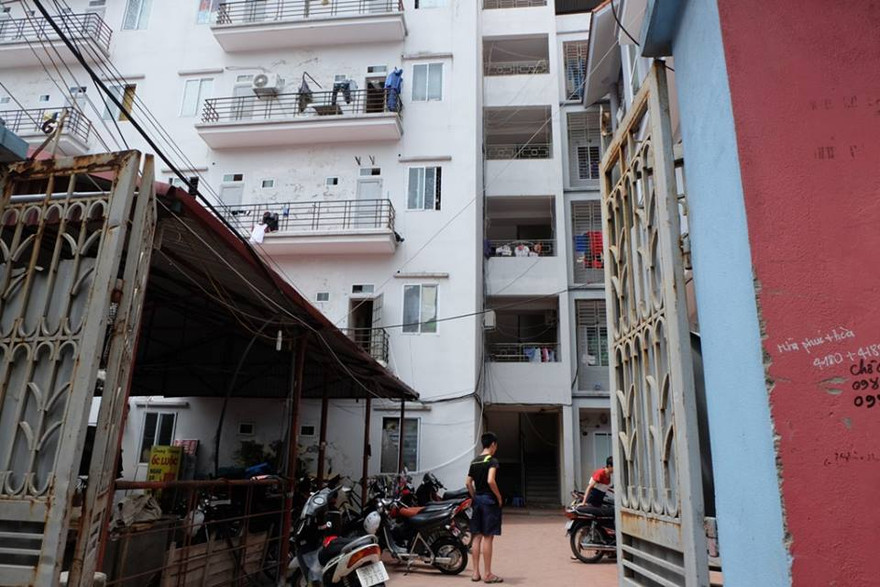 Ngôi nhà nơi xảy ra sự việc.