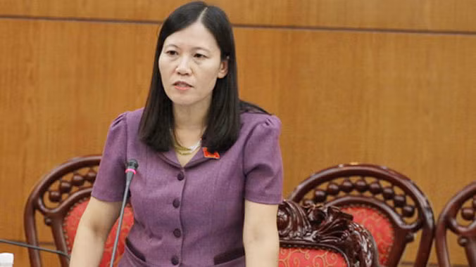 Đại biểu Quốc hội Lê Thị Nga – Phó Chủ nhiệm Ủy ban Tư pháp.