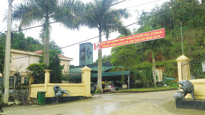 Trụ sở Cty Cổ phần Khoáng sản Bắc Kạn