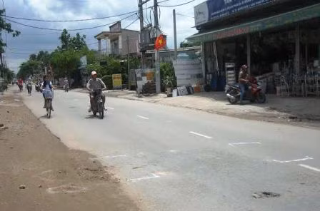 Hiện trường vụ tai nạn nơi 2 em nữ sinh gặp nạn