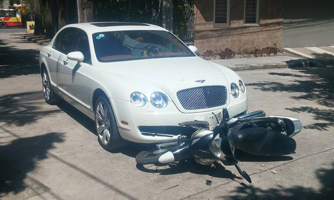 Hiện trường vụ việc. Ảnh Otofun.