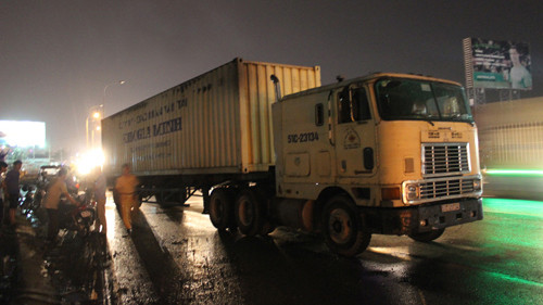 Vị trí nơi xảy ra vụ tai nạn