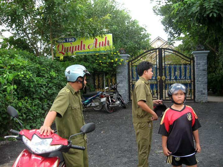 Nhà trọ Quỳnh Anh nơi phát hiện thi thể đôi nam nữ. 