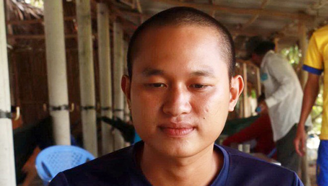 Anh Tuấn trình bày vụ việc. Ảnh: Nhật Tân.