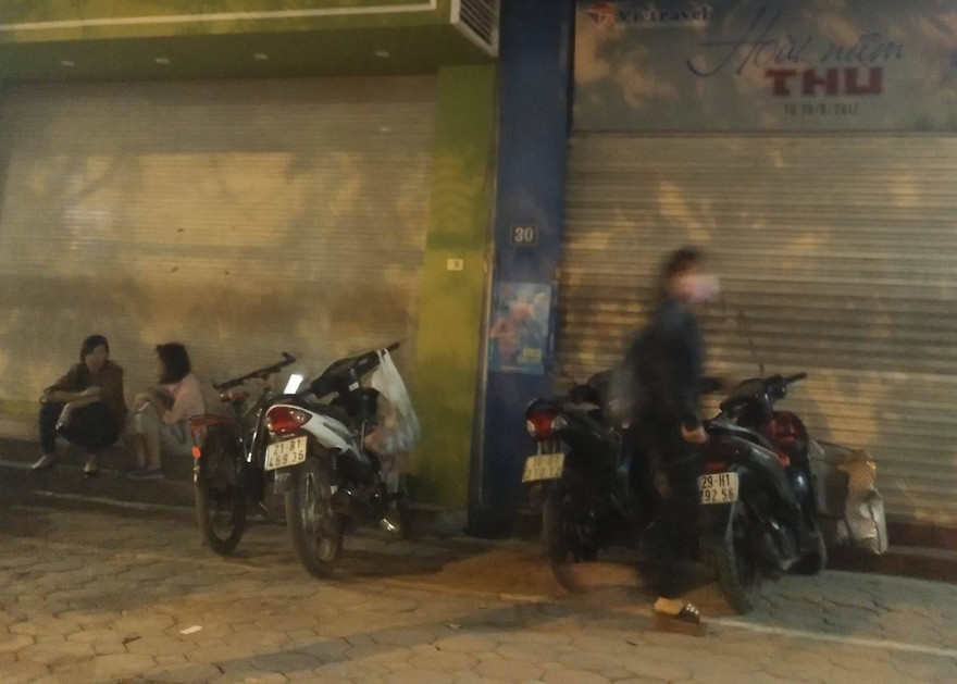 Hiện trường vụ việc.